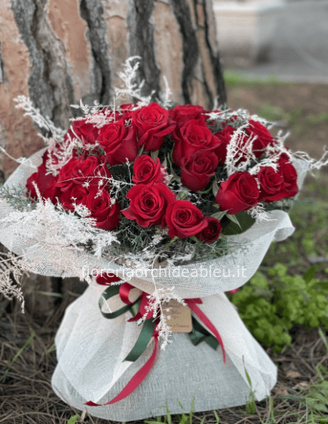 Bouquet rose rosse